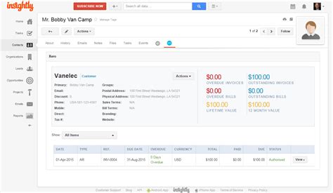 Simple CRM Software .